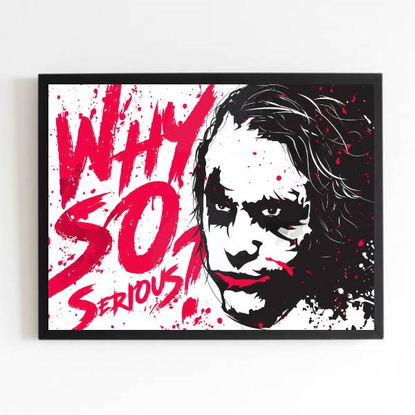 Quadro Joker (coringa) 2800