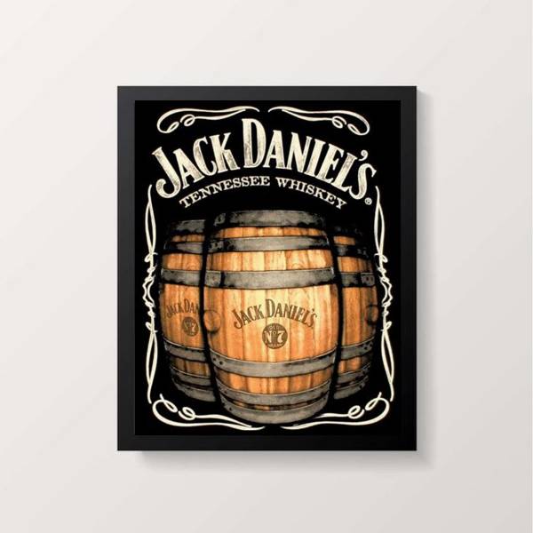 Quadro Jack Daniel´s Barris