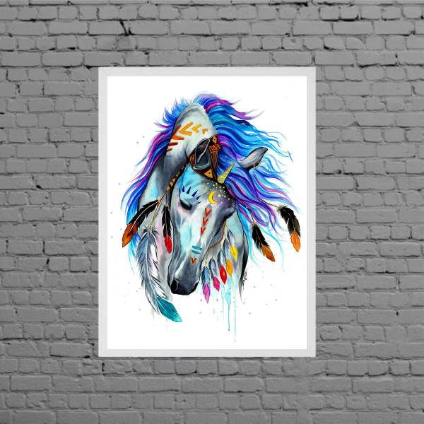 Quadro Decorativo Cavalo Encantado