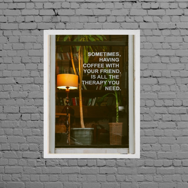 Quadro Decorativo Coffee Terapy