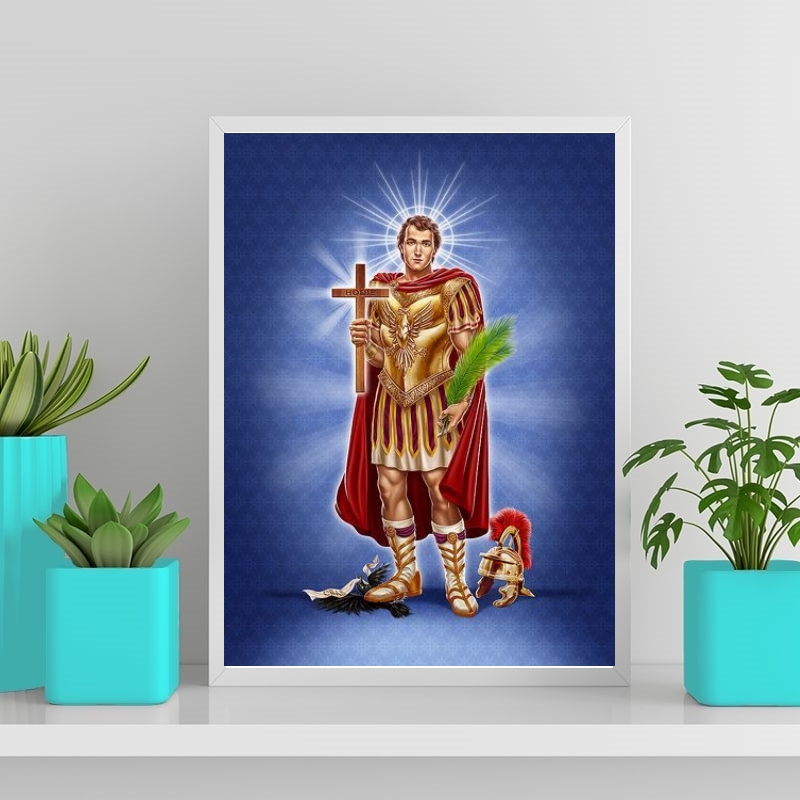 Quadro Decorativo Santo Expedito