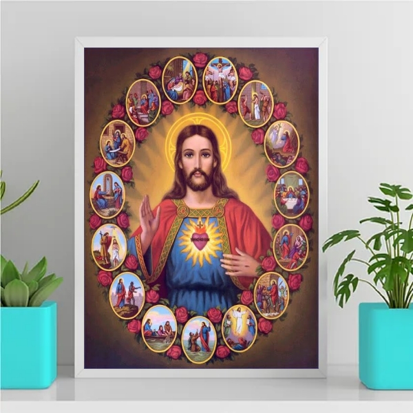 Quadro Fases Da Vida De Jesus Cristo