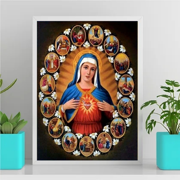 Quadro Fases Da Vida De Maria