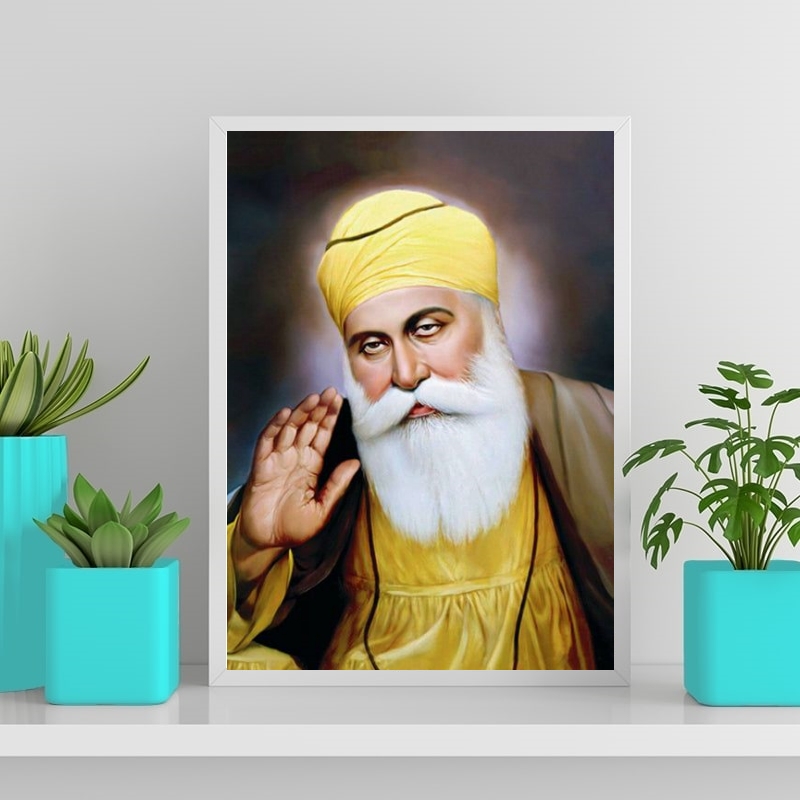 Quadro Decorativo Guru Nanak