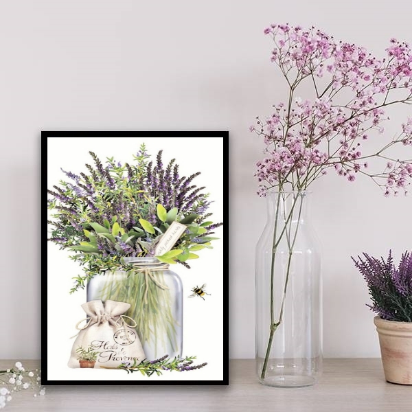 Quadro Decorativo Lavanda Provençal