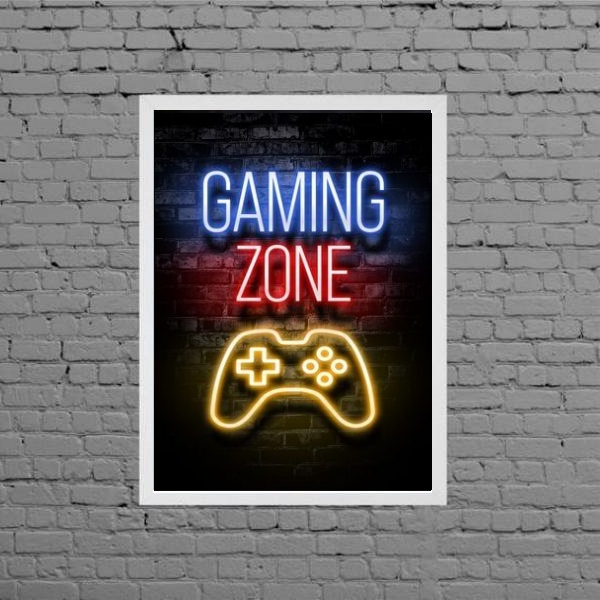 Quadro Gamer Gaming Zone