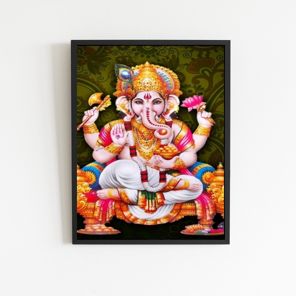 Quadro Decorativo Lord Ganesha