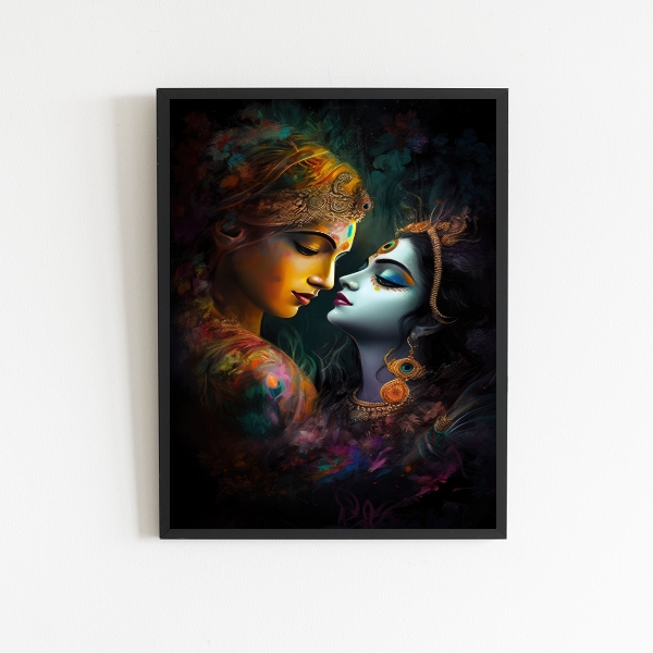 Quadro Lord Radha Krishna love