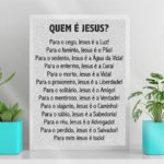 Quadro Decorativo Quem É Jesus