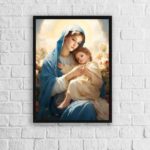 Quadro Maria Com Menino Jesus