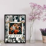 Quadro Decorativo Friends Colagem