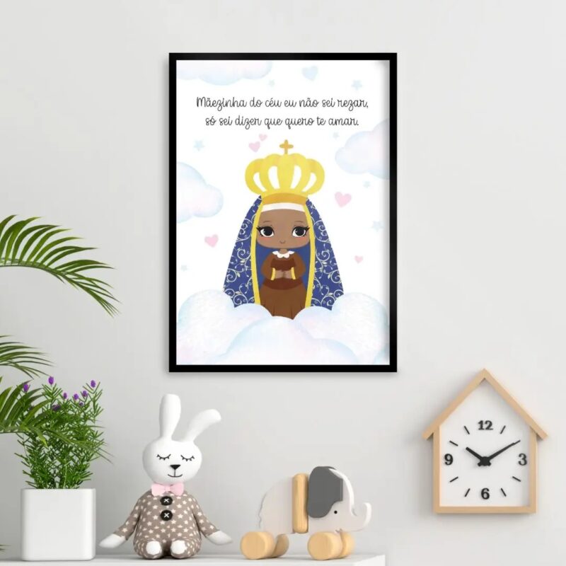 Quadro Nossa Senhora Aparecida Baby