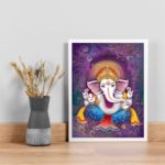 Quadro Decorativo Indiano Ganesha