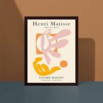 Quadro Decorativo Abstrato Poster Matisse