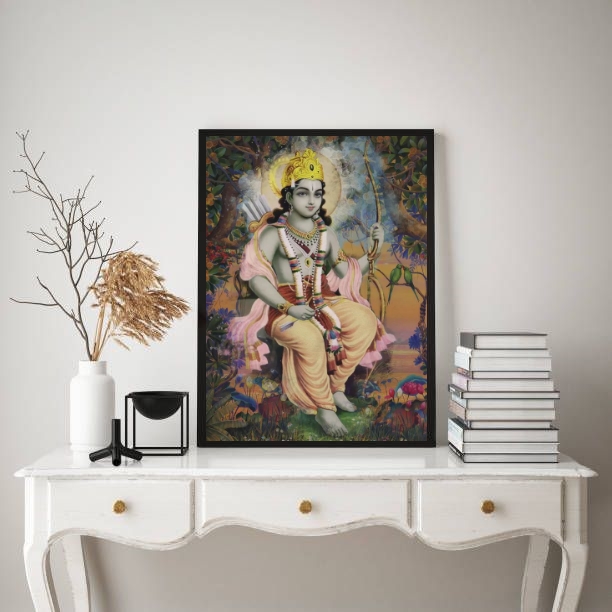 Quadro Decorativo Jay Shree Ram 