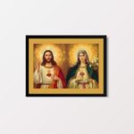 Quadro Decorativo Jesus e Maria