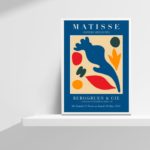 Quadro Abstrato Colorido Poster Matisse