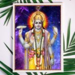 Quadro Decorativo Indiano Vishnu