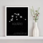 Quadro Decorativo Constelação Signo Áries