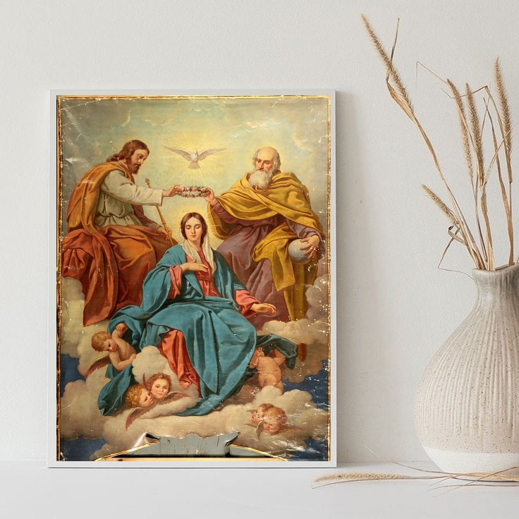 Quadro Decorativo Assunção De Nossa Senhora