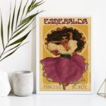 Quadro Decorativo Cigana Esmeralda Poster