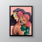 Quadro Decorativo LGBT Lesbicas