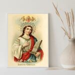 Quadro Decorativo Santa Cecília