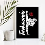 Quadro Decorativo taekwondo