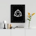 Quadro Decorativo Triquetra