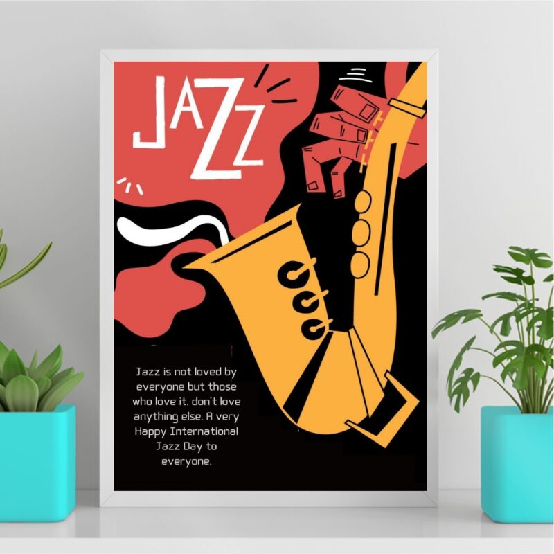 Quadro Decorativo Poster Cartaz Jazz