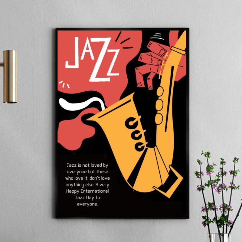 Quadro Decorativo Poster Cartaz Jazz