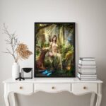 Quadro Decorativo Deusa Da Natureza- Artemis