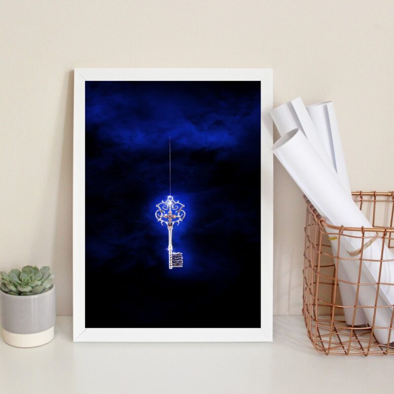 Quadro Decorativo Chave Iluminada- Arquétipo