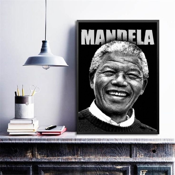 Quadro Decorativo Mandela