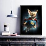 Quadro Decorativo Super Chihuahua