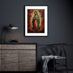 Quadro Sacro Nossa Senhora De Guadalupe- 60x48 Cm