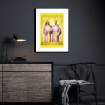 Quadro Saint Germain E Jesus Cristo- 60x48 Cm