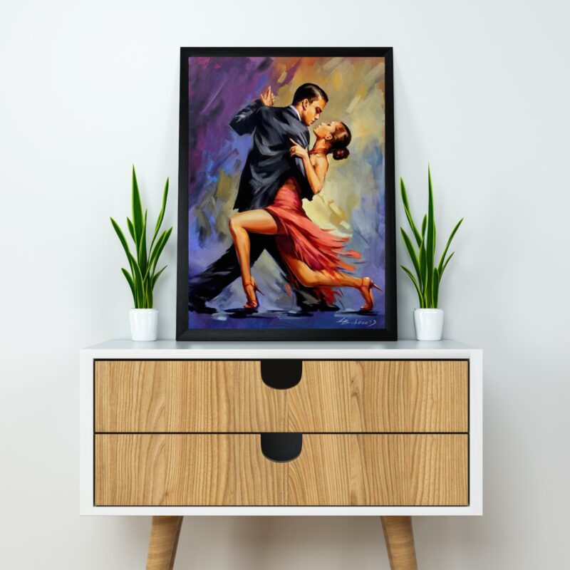 Quadro Artístico Dança Tango B