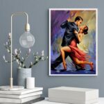 Quadro Artístico Dança Tango