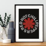 Quadro Decorativo Red Hot Chili Peppers 60x48 Cm