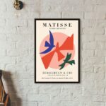 Quadro Matisse - Pássaros Coloridos