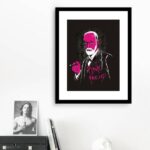 Quadro Pink Freud- 60x48 Cm