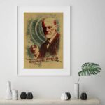 Quadro Sigmund Freud - 60X48 Cm