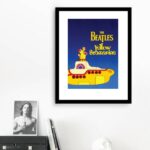 Quadro Yellow Submarine- Beatles - 60x48 Cm