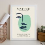 Quadro Papiers Découpés Matisse - Verde