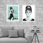 Kit 2 Quadros Breakfast at Tiffany’s- Audrey