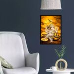 Quadro Arquétipo Ganesha Ouro