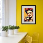 Quadro Cantinho Do Café Frida - 60x48 Cm