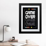 Quadro Decorativo Quarto Gamer - 60x48 Cm