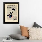 Quadro Mary Poppins Vintage